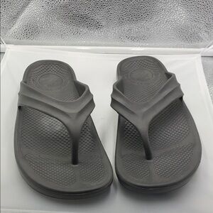 Gray Women's Flip Flops